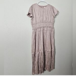 white christmas dresses Shelby Satin Maxi Dress main image 0